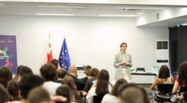 საარჩევნო ადმინისტრაციამ ყვარლის ახალგაზრდული ბანაკის მონაწილეებთან მორიგი შეხვედრა გამართა
