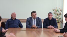 ცესკოს ხელმძღვანელი პირების შეხვედრა ვანის საოლქო საარჩევნო კომისიაში გაიმართა