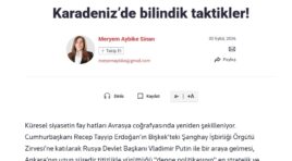 “ნაცნობი ტაქტიკა შავ ზღვაზე: რა სურს უკრაინას? – თურქეთს შეუძლია უკრაინის წინააღმდეგ მონტრეს კონვენცია გამოიყენოს”-Türkiye