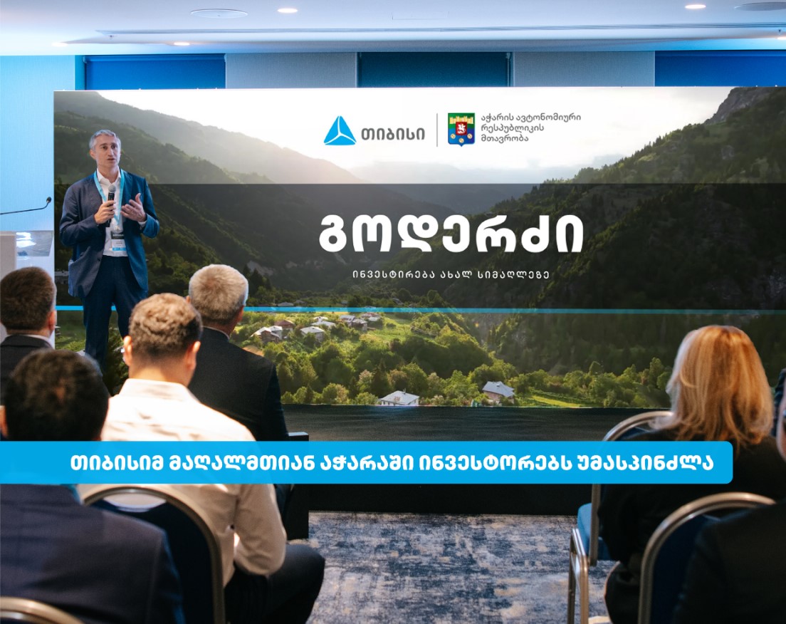 თიბისიმ კურორტ გოდერძიზე საინვესტიციო ღონისძიება გამართა